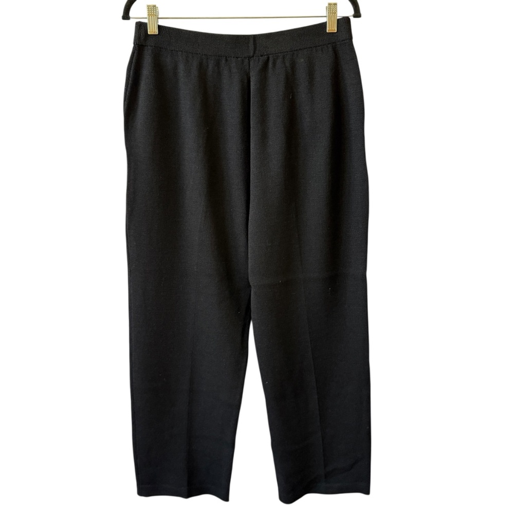 ST JOHN COLLECTION MARIE GRAY PANTS TROUSERS CAREER POCKETS SANTANA KNIT 12 - Picture 4 of 10